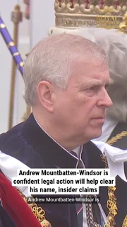 Andrew Mountbatten-Windsor is confident legal action will help clear his name, insider claims