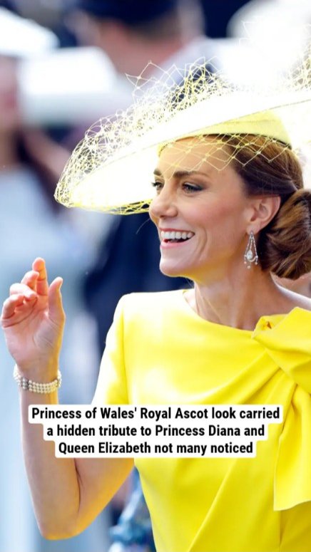 Princess of Wales' Royal Ascot look carried a hidden tribute to Princess Diana and Queen Elizabeth not many noticed