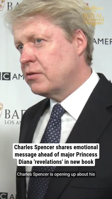 Charles Spencer shares emotional message ahead of major Princess Diana 'revelations' in new book