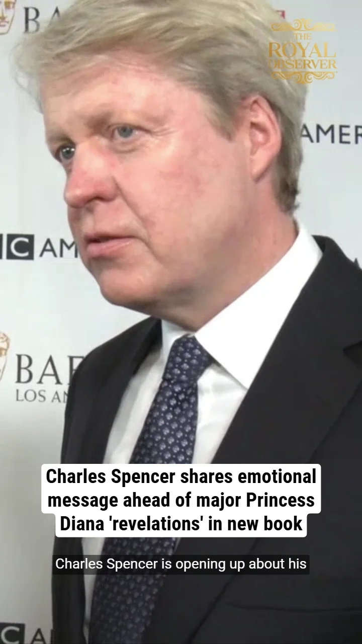 Charles Spencer shares emotional message ahead of major Princess Diana 'revelations' in new book