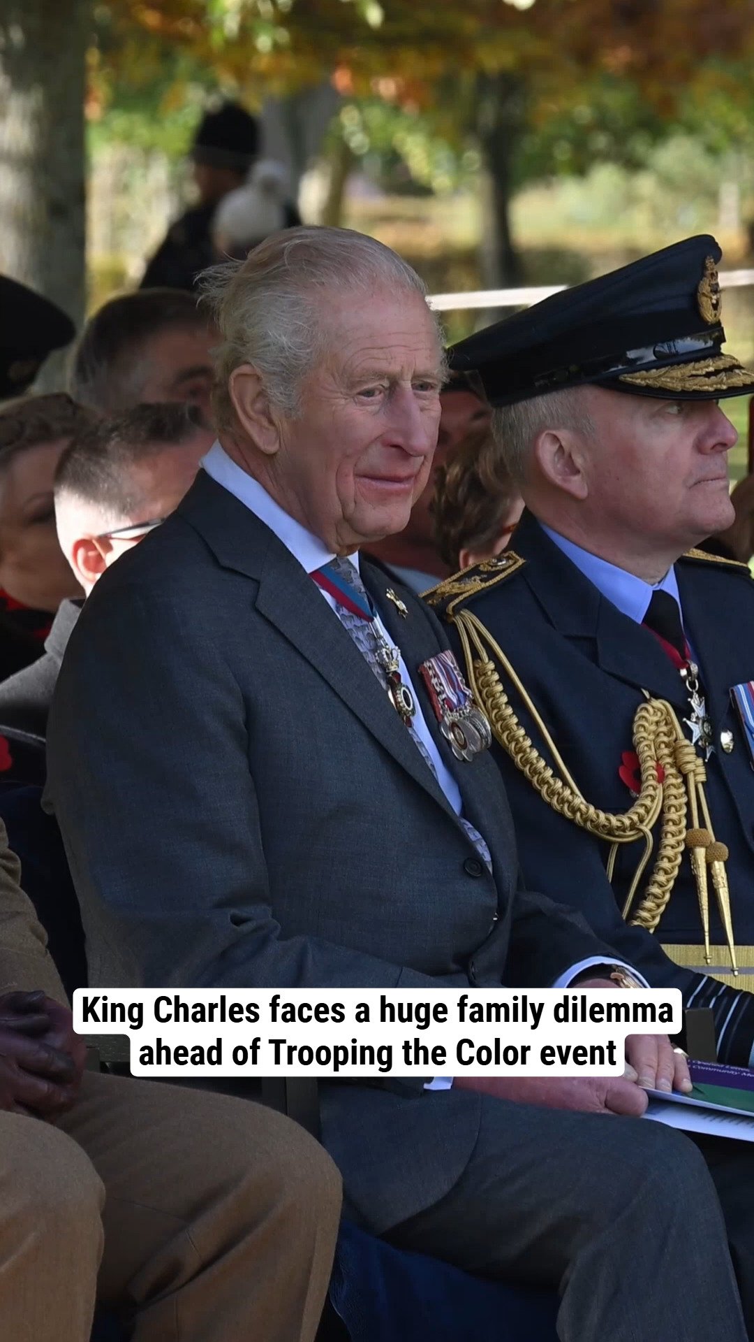 King Charles faces a huge family dilemma ahead of Trooping the Color event