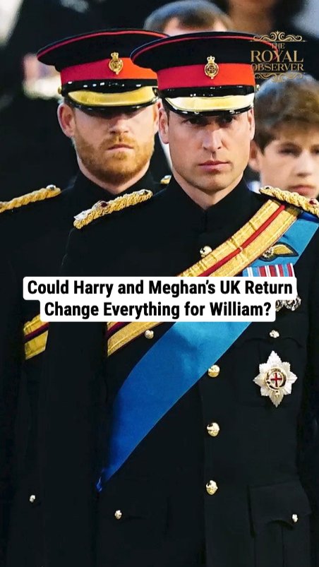 Could Harry and Meghan’s UK Return Change Everything for William?