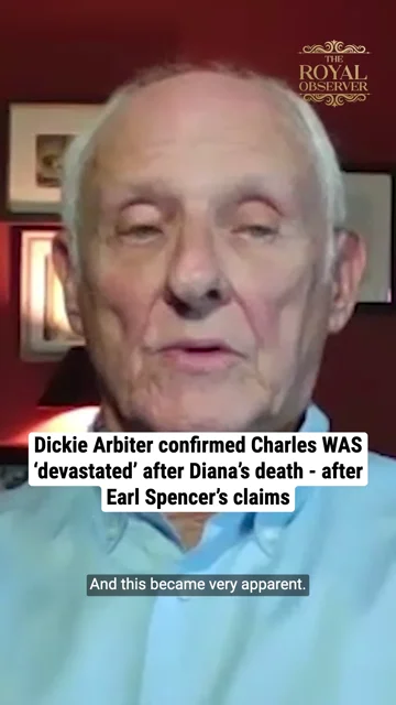 Dickie Arbiter confirmed Charles WAS ‘devastated’ after Diana’s death - after Earl Spencer’s claims