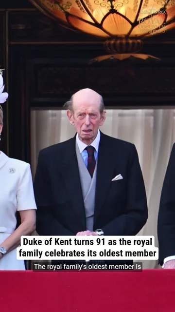 Duke of Kent turns 91 as the royal family celebrates its oldest member