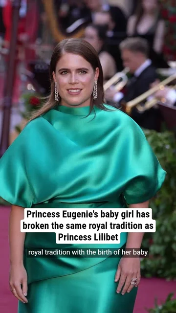 Princess Eugenie's baby girl has broken the same royal tradition as Princess Lilibet