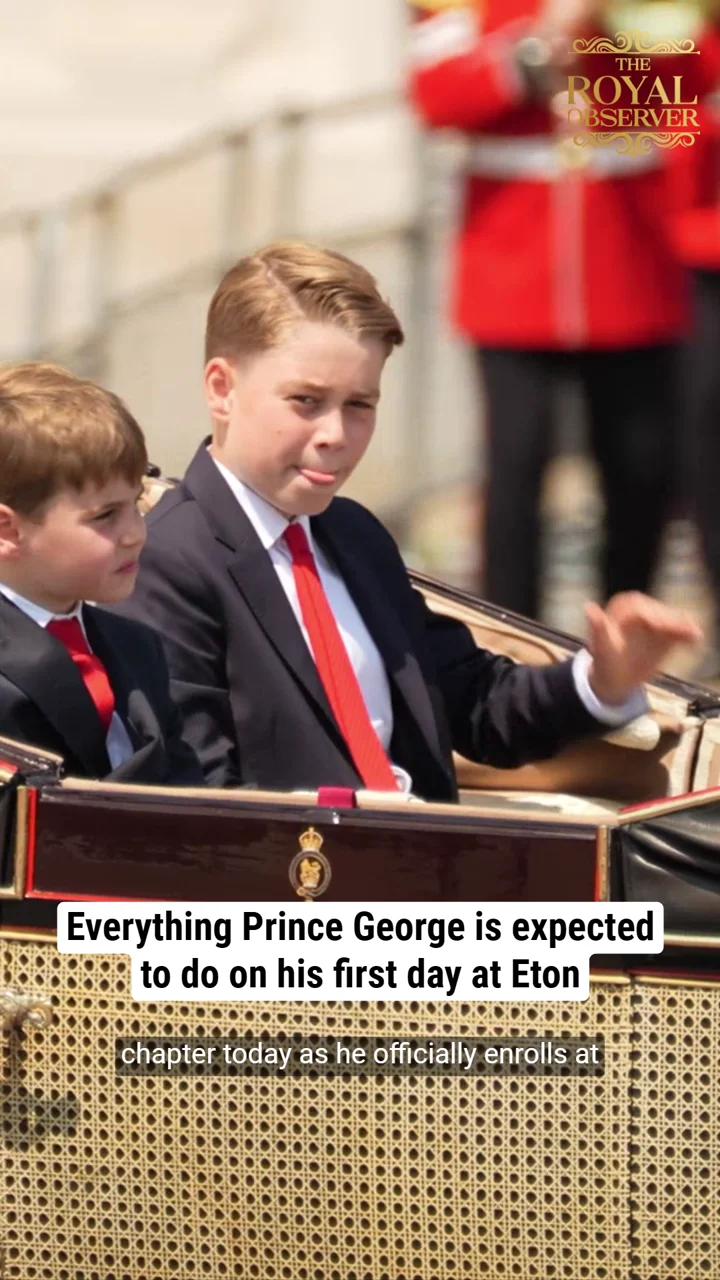 Everything Prince George is expected to do on his first day at Eton