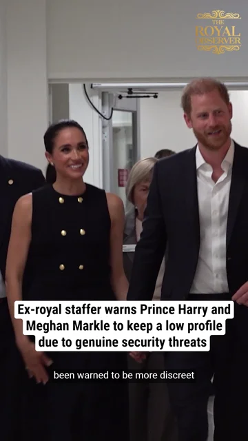Ex-royal staffer warns Prince Harry and Meghan Markle to keep a low profile due to genuine security threats