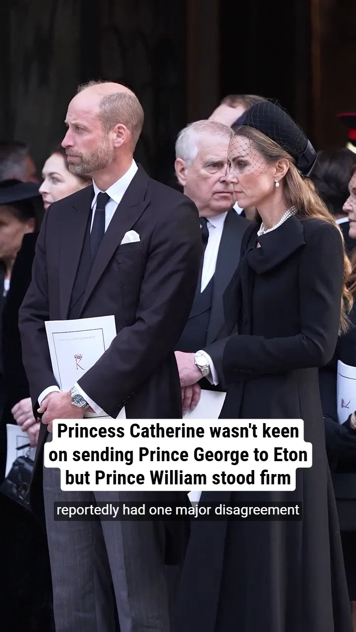 Princess Catherine wasn't keen on sending Prince George to Eton but Prince William stood firm