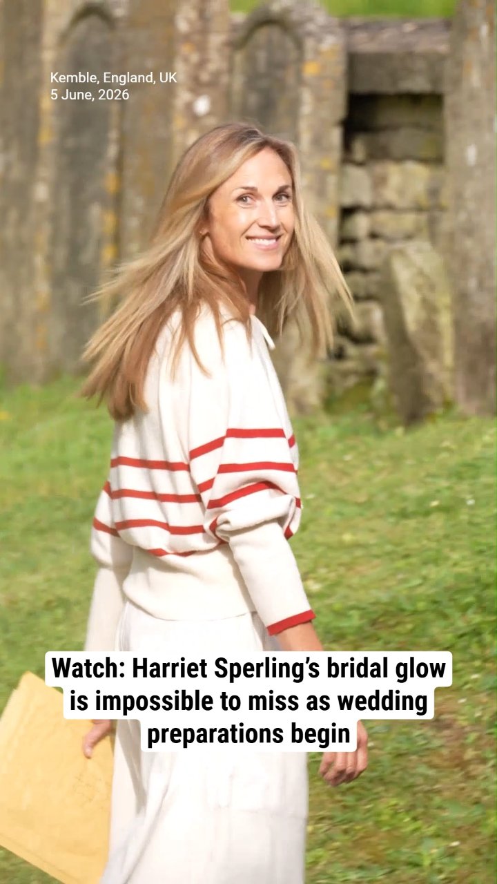 Watch: Harriet Sperling’s bridal glow is impossible to miss as wedding preparations begin