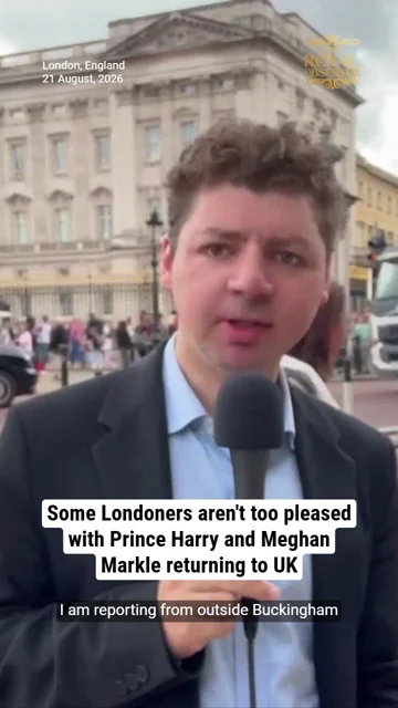 Some Londoners aren't too pleased with Prince Harry and Meghan Markle returning to UK