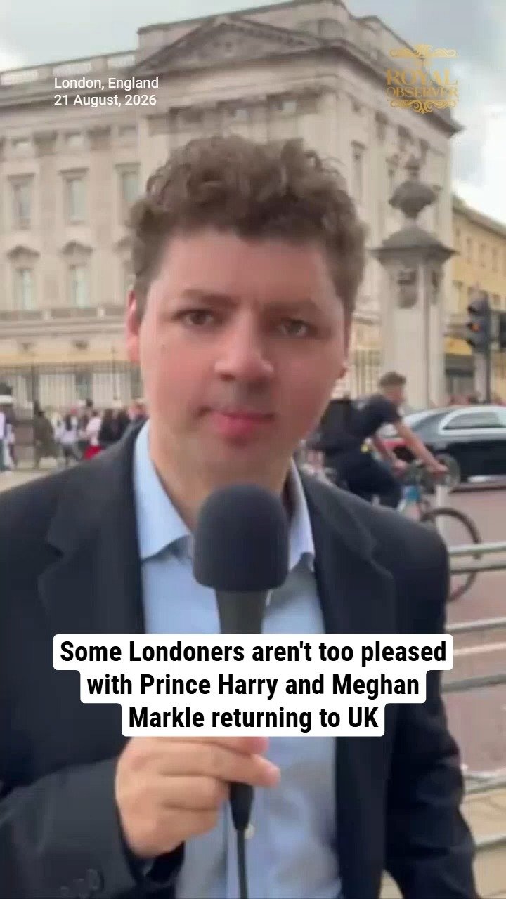 Some Londoners aren't too pleased with Prince Harry and Meghan Markle returning to UK