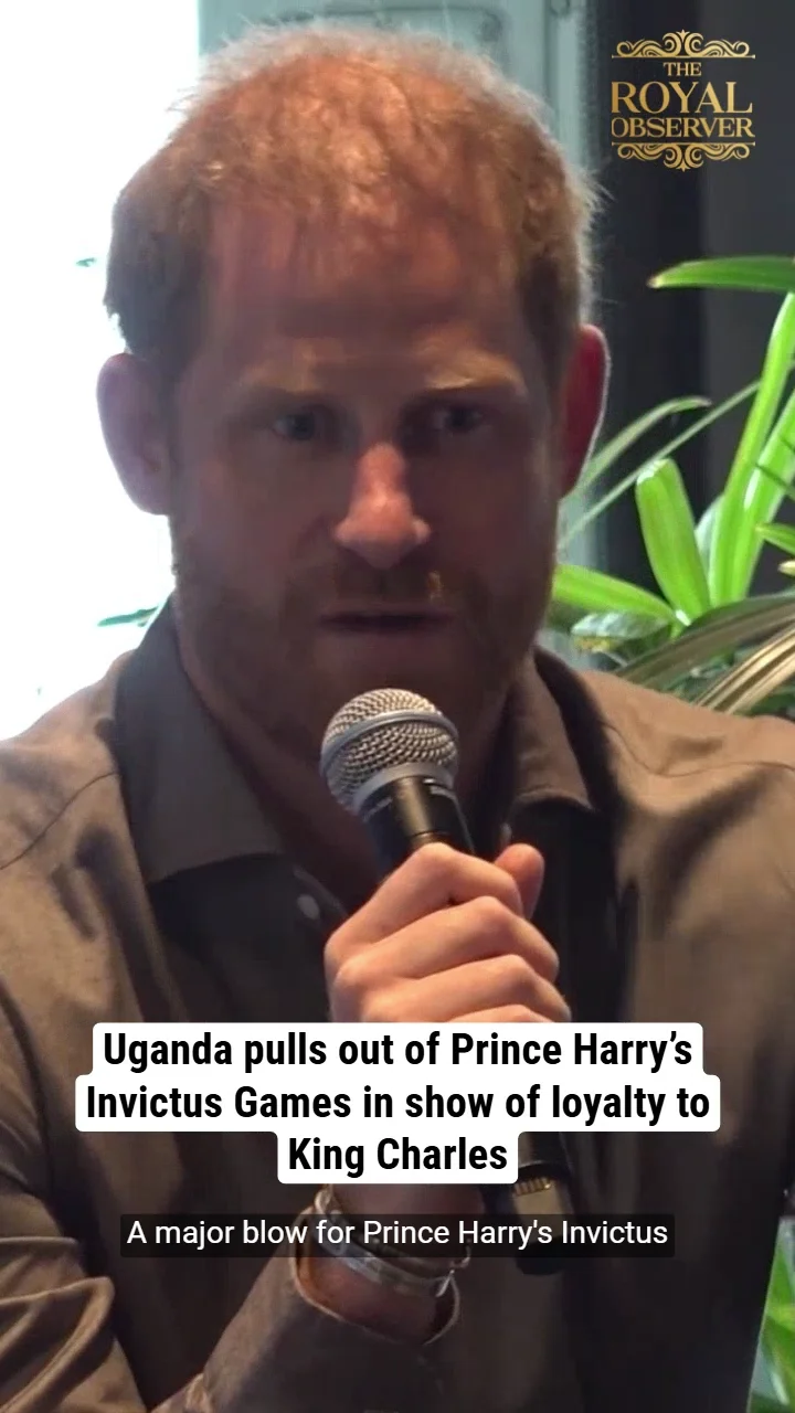 Uganda pulls out of Prince Harry’s Invictus Games in show of loyalty to King Charles