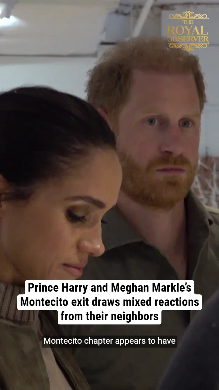Prince Harry and Meghan Markle’s Montecito exit draws mixed reactions from their neighbors