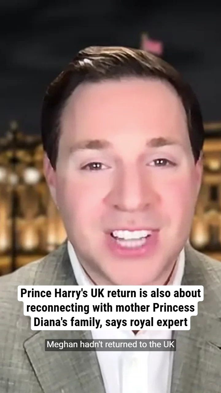 Prince Harry's UK return is also about reconnecting with mother Princess Diana's family, says royal expert