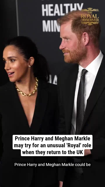 Prince Harry and Meghan Markle may try for an unusual 'Royal' role when they return to the UK
