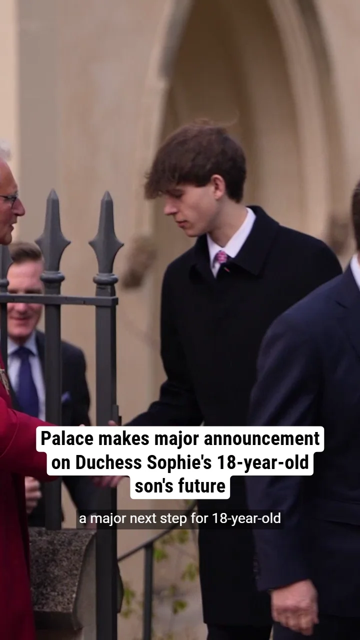 Palace makes major announcement on Duchess Sophie's 18-year-old son's future