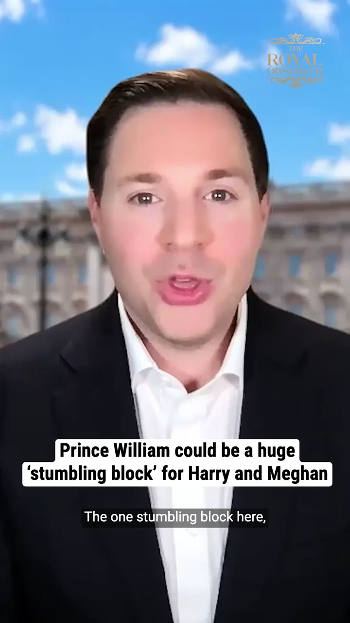 Prince William could be a huge ‘stumbling block’ for Harry and Meghan