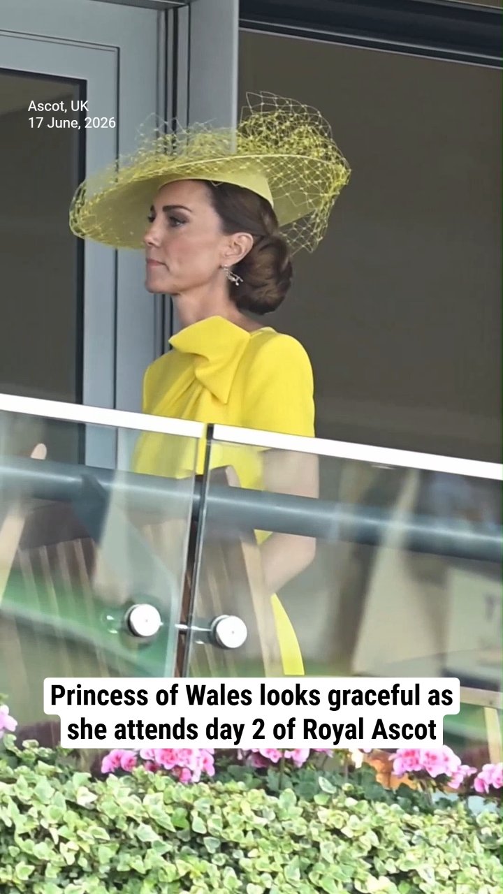 Princess of Wales looks graceful as she attends day 2 of Royal Ascot