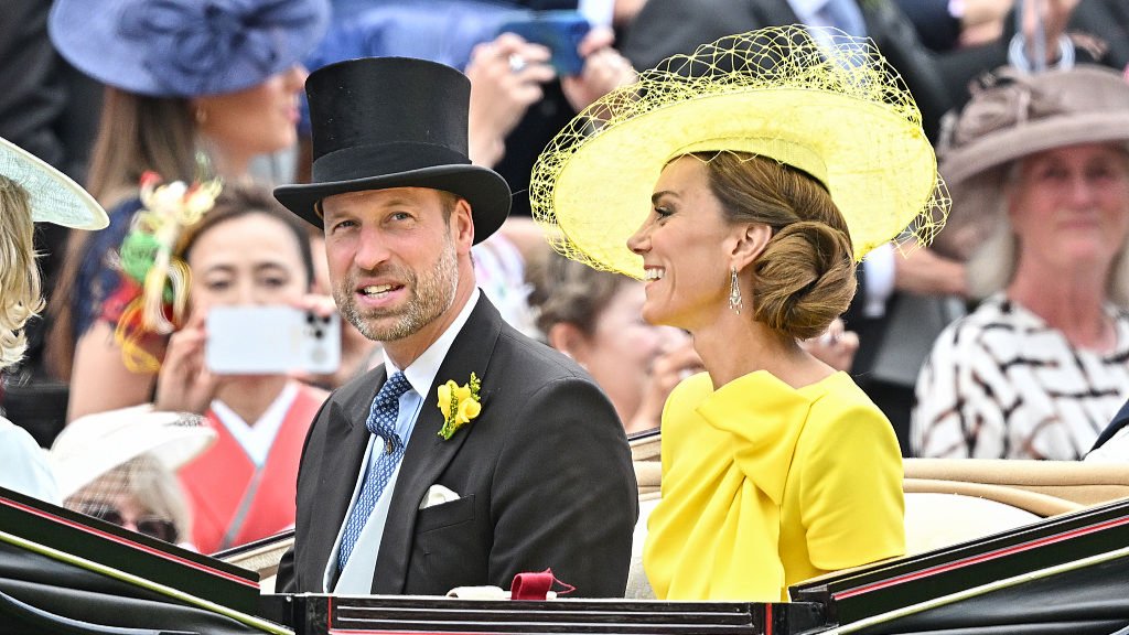 Princess of Wales looks stunning as she makes a grand Royal Ascot arrival with Prince William