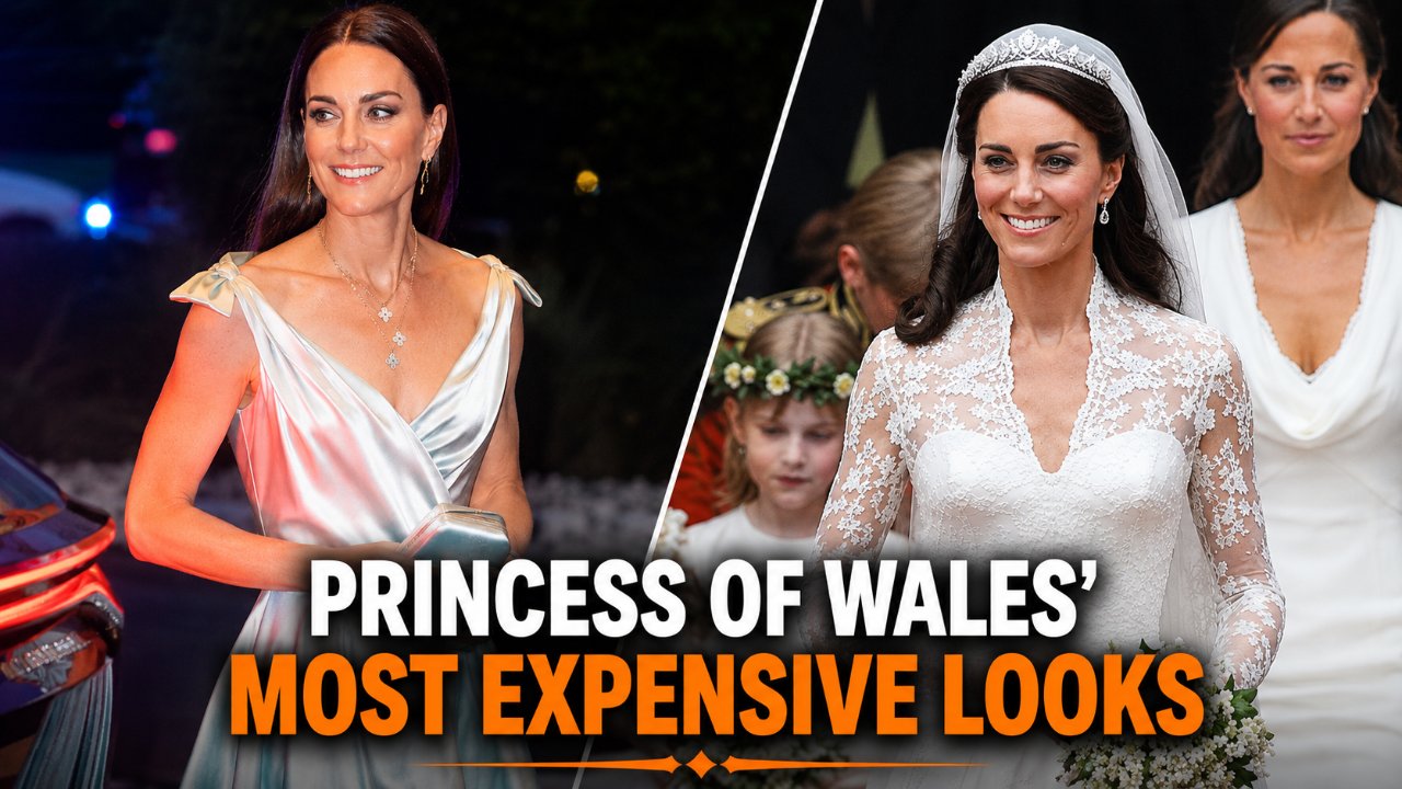 5 most expensive outfits Princess of Wales has ever worn