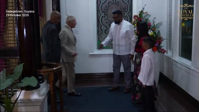 King Charles Is Welcomed With a Rum Made in His Honour on His First Day in Guyana