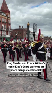 King Charles and Prince William's iconic King's Guard uniforms are more than just ceremonial