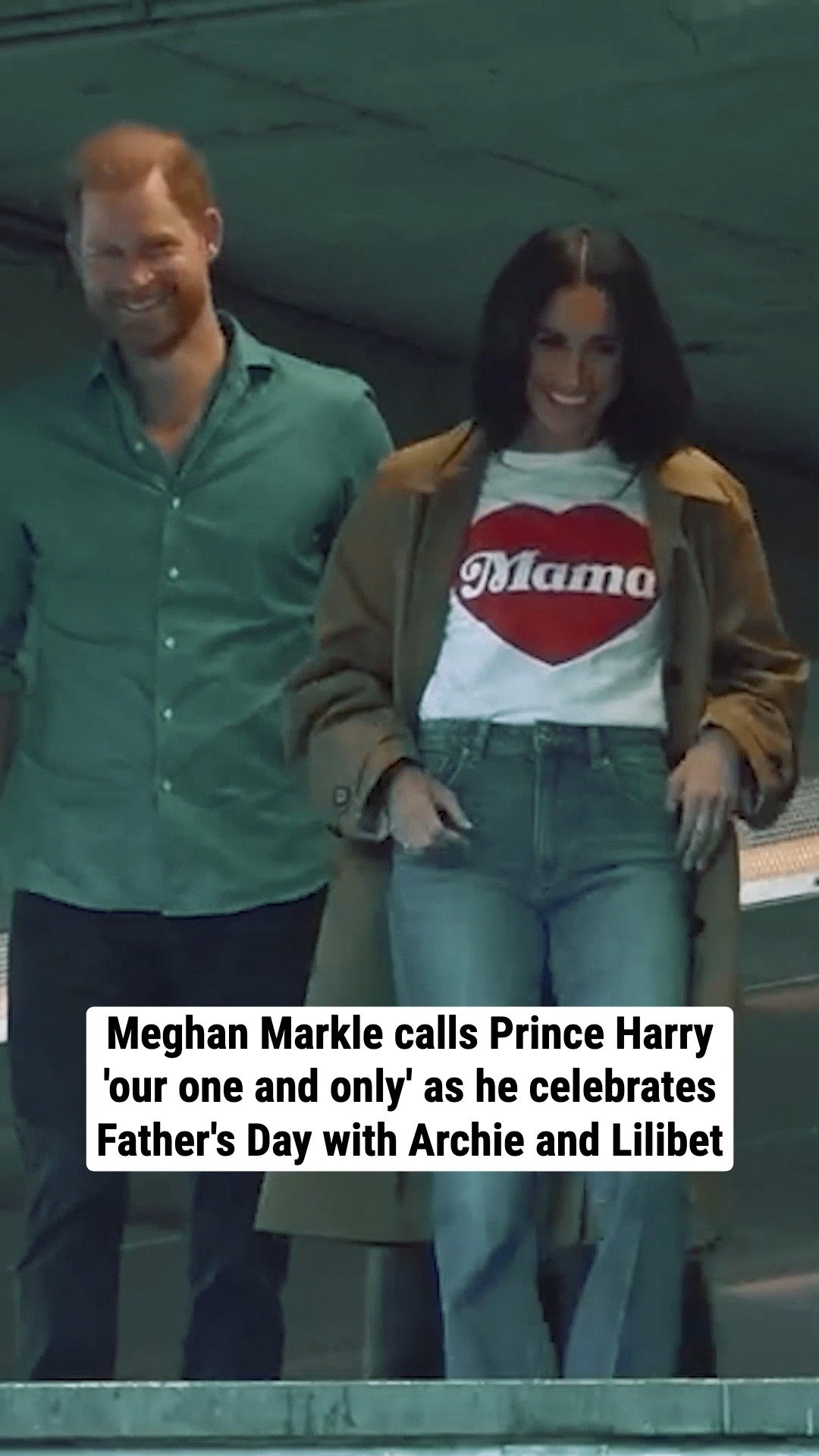 Meghan Markle calls Prince Harry 'our one and only' as he celebrates Father's Day with Archie and Lilibet