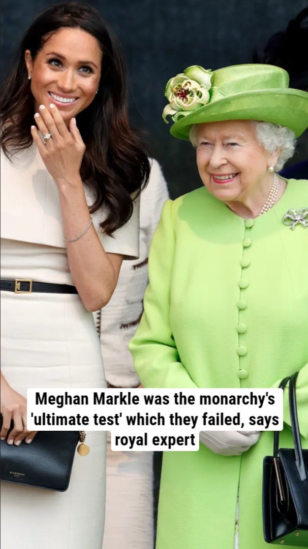 Meghan Markle was the monarchy's 'ultimate test' which they failed, says royal expert
