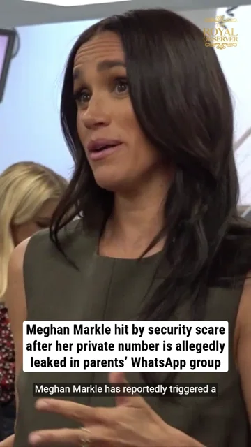 Meghan Markle hit by security scare after her private number is allegedly leaked in parents’ WhatsApp group