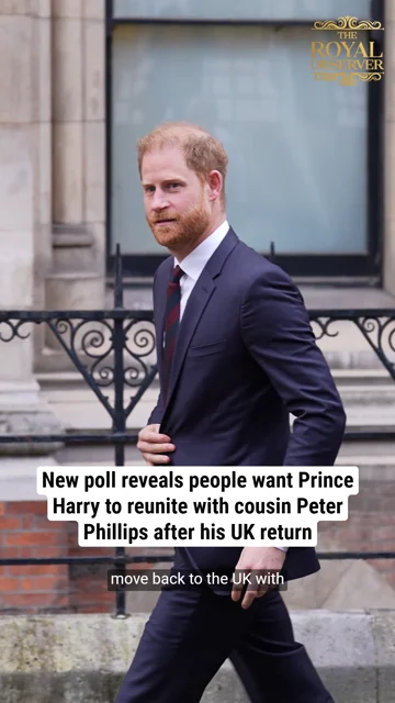 New poll reveals people want Prince Harry to reunite with cousin Peter Phillips after his UK return