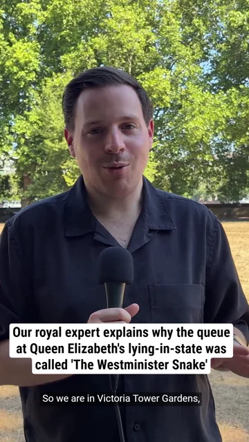 Our royal expert explains why the queue at Queen Elizabeth's lying-in-state was called 'The Westminister Snake'