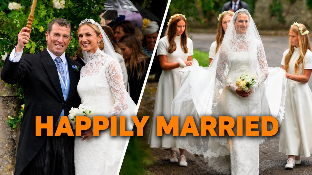 Royal Family comes together to celebrate Peter Phillips and Harriet Sperling's dreamy wedding