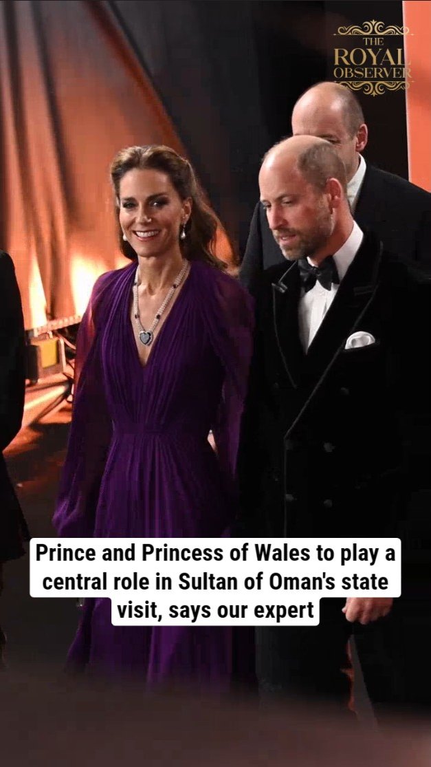 Prince and Princess of Wales to play a central role in Sultan of Oman's state visit, says our expert