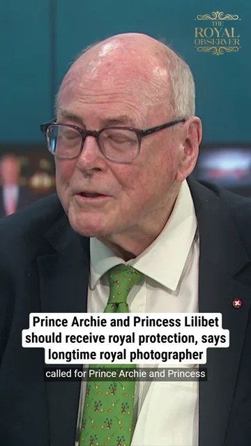 Prince Archie and Princess Lilibet should receive royal protection, says longtime royal photographer