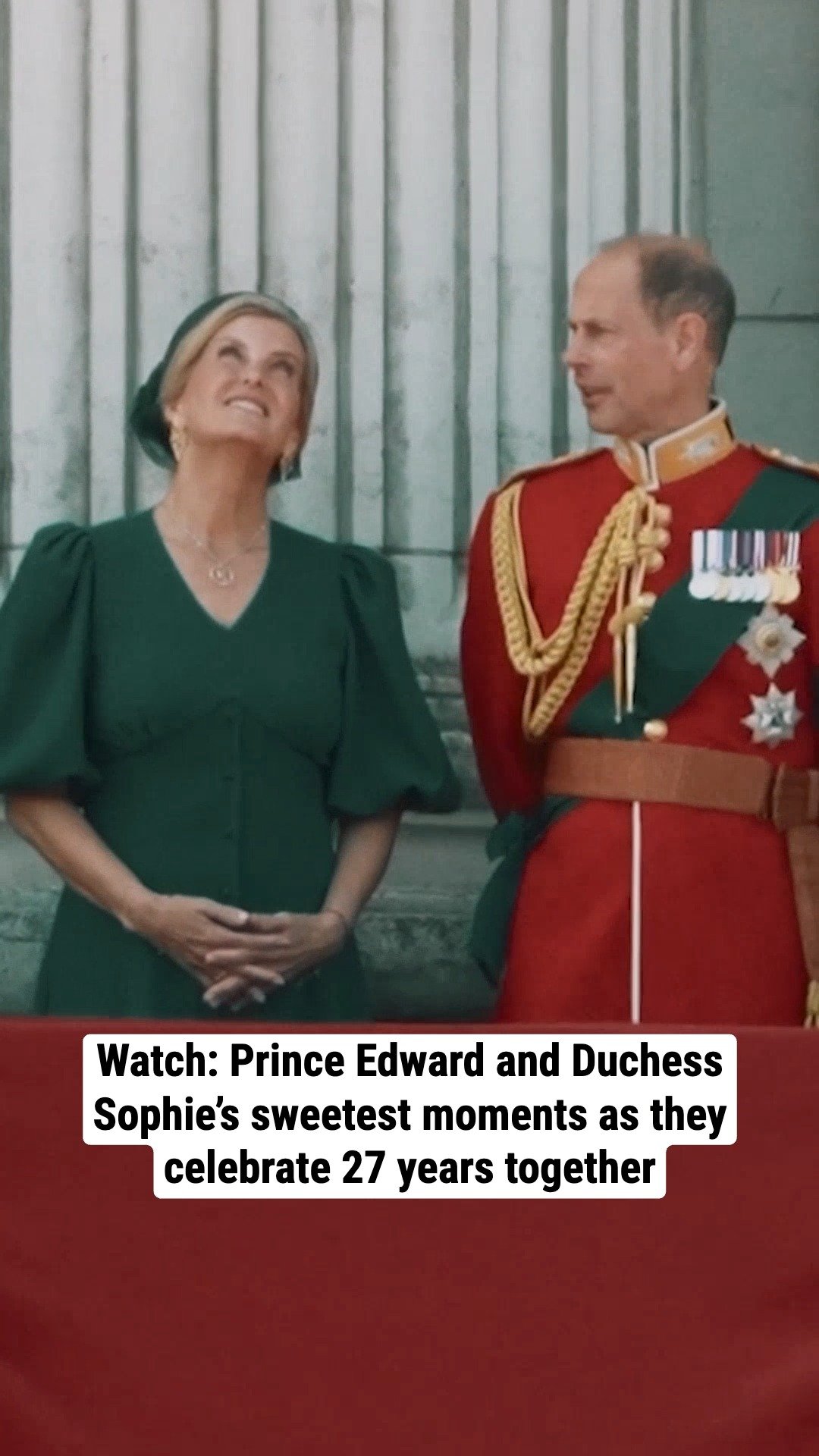 Prince Edward and Duchess Sophie’s sweetest moments as they celebrate 27 years together