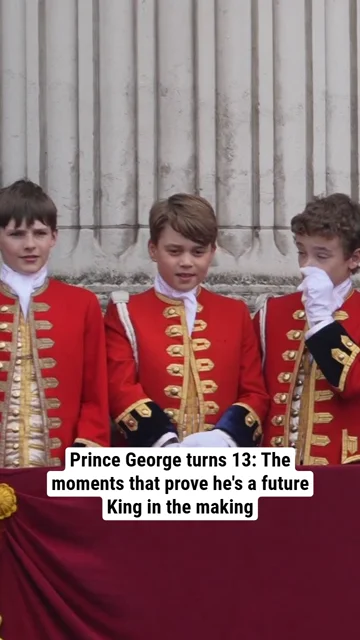 Prince George turns 13: The moments that prove he's a future King in the making