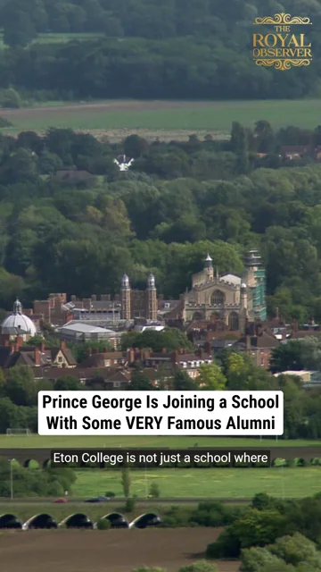 Prince George Is Joining a School With Some VERY Famous Alumni