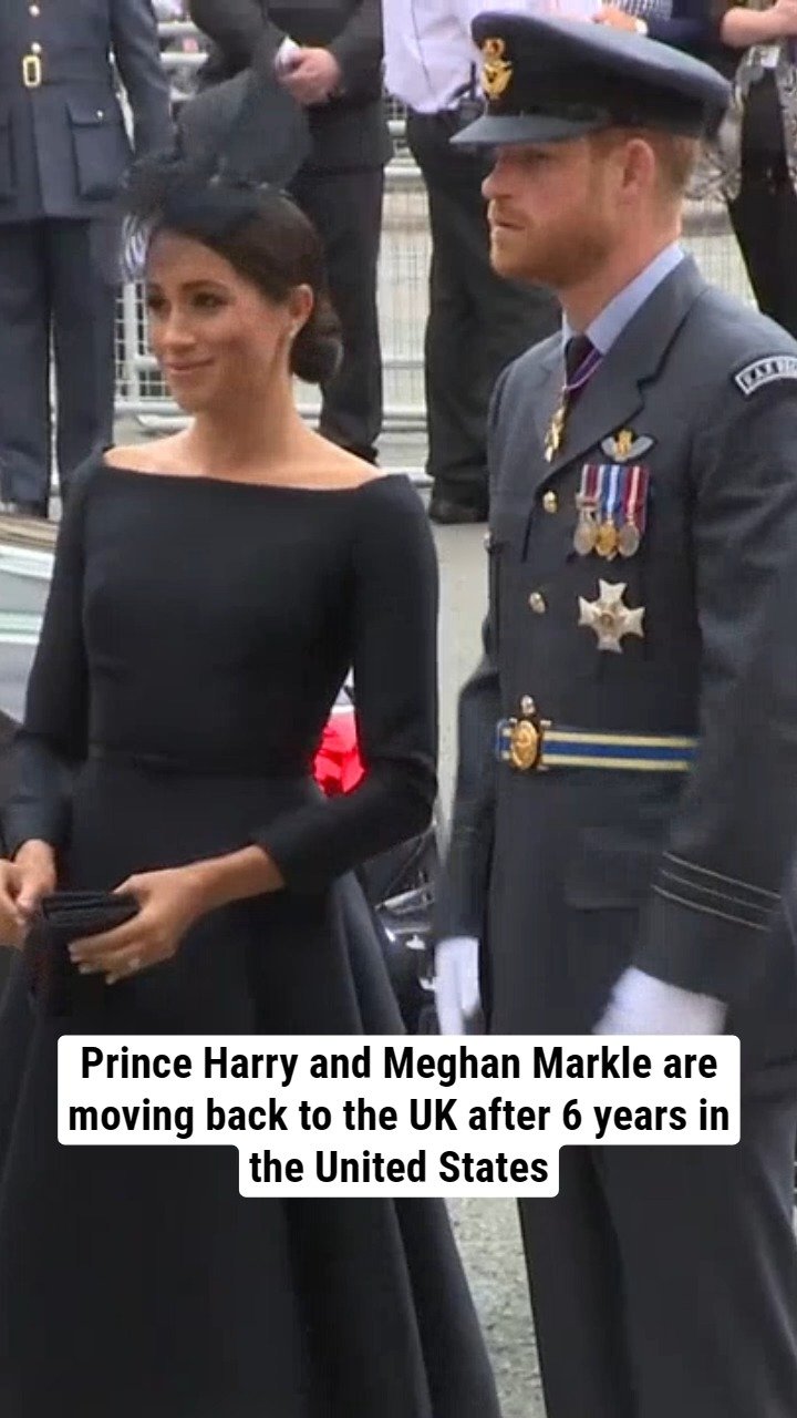Prince Harry and Meghan Markle are moving back to the UK after 6 years in the United States