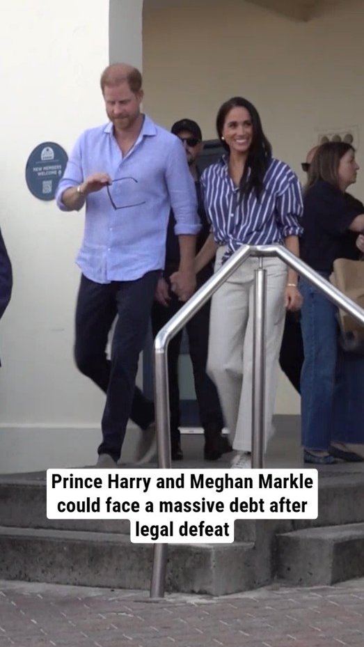 Prince Harry and Meghan Markle could face a massive debt after legal defeat