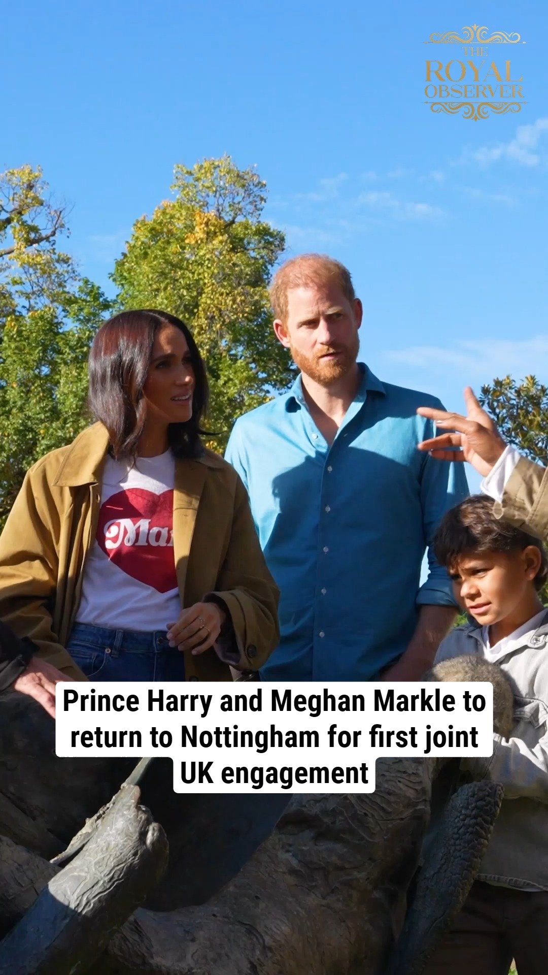 Prince Harry and Meghan Markle to return to Nottingham for first joint UK engagement
