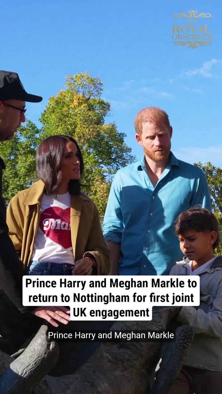 Prince Harry and Meghan Markle to return to Nottingham for first joint UK engagement