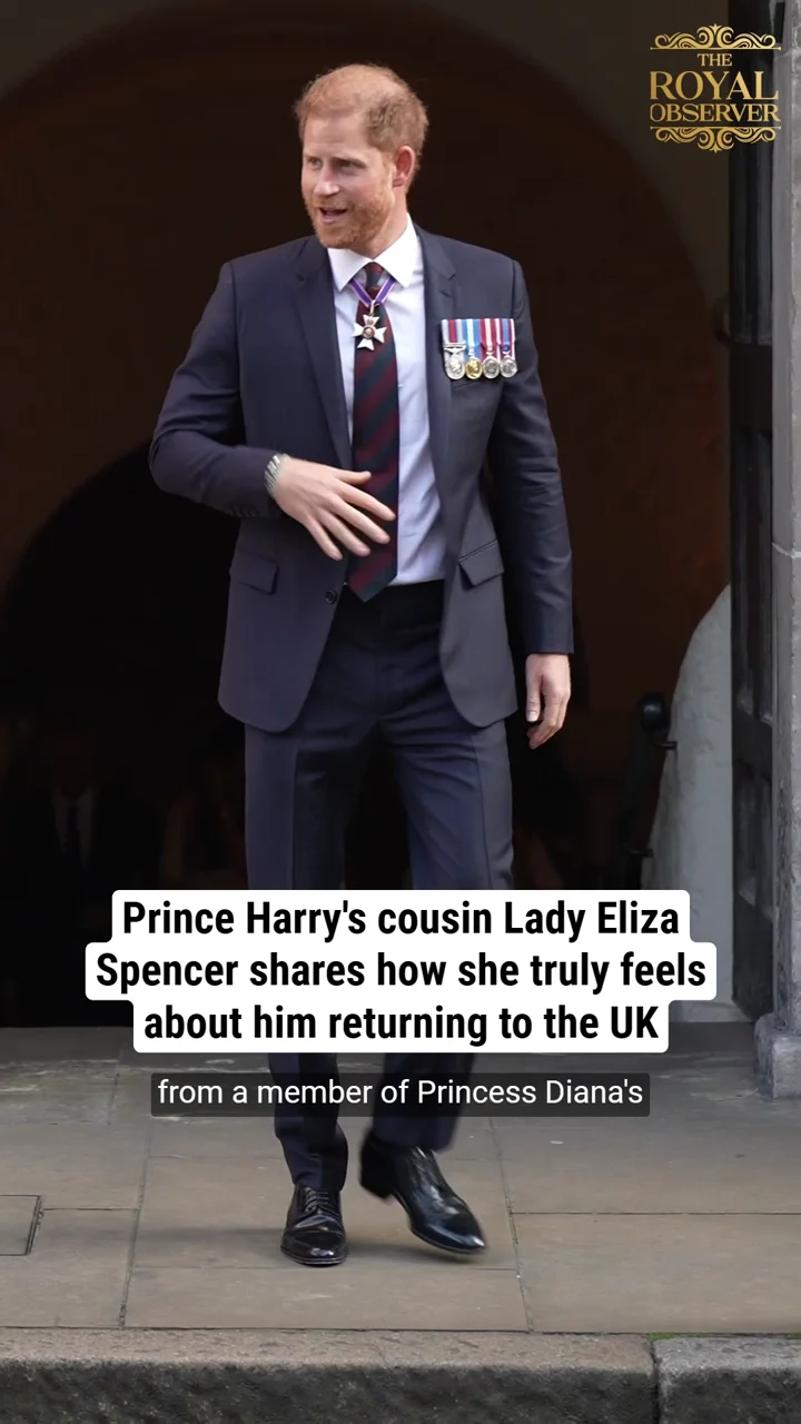 Prince Harry's cousin Lady Eliza Spencer shares how she truly feels about him returning to the UK