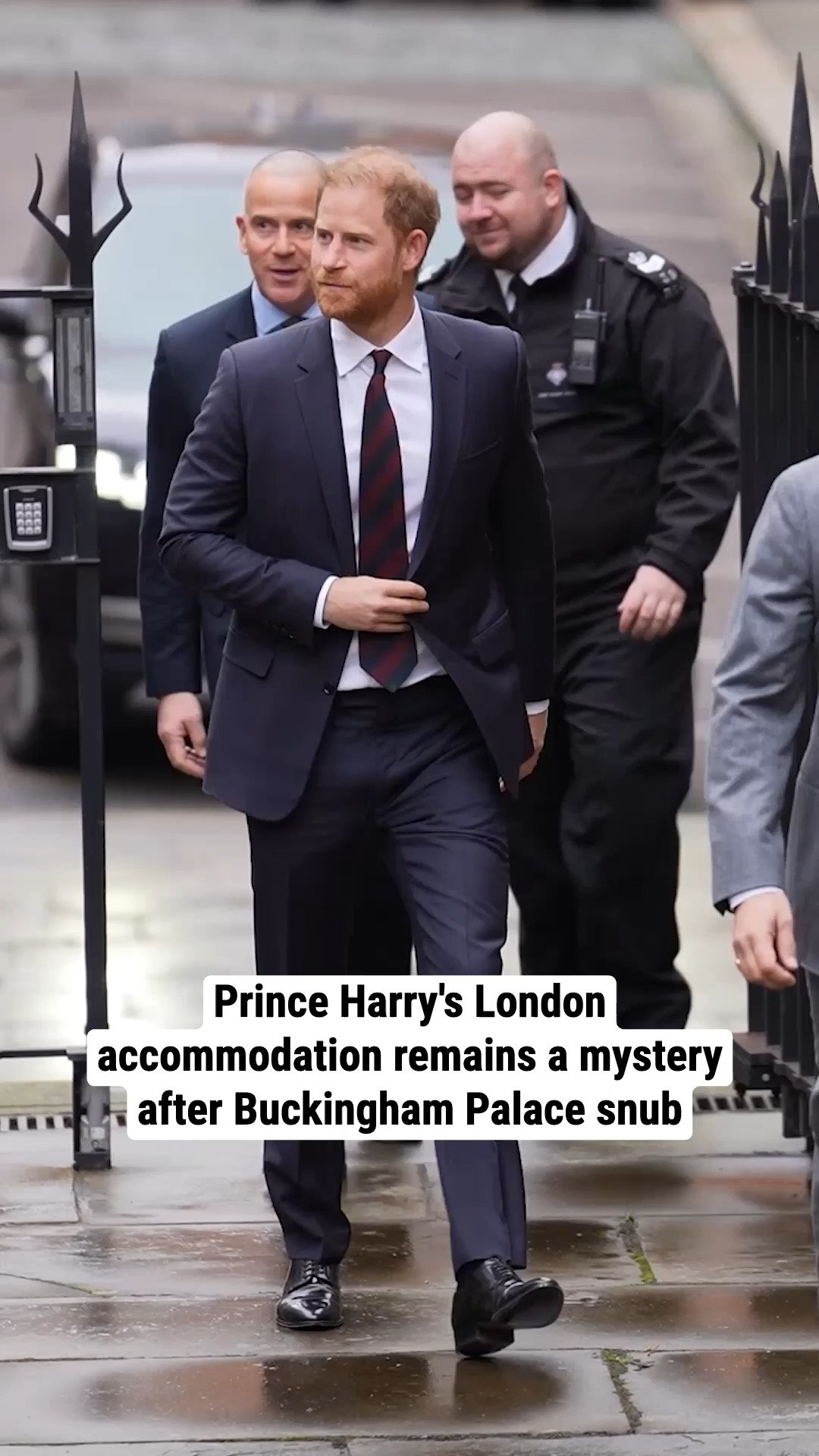 Prince Harry's London accommodation remains a mystery after Buckingham Palace snub