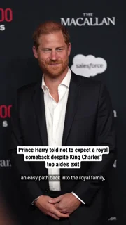 Prince Harry told not to expect a royal comeback despite King Charles' top aide's exit