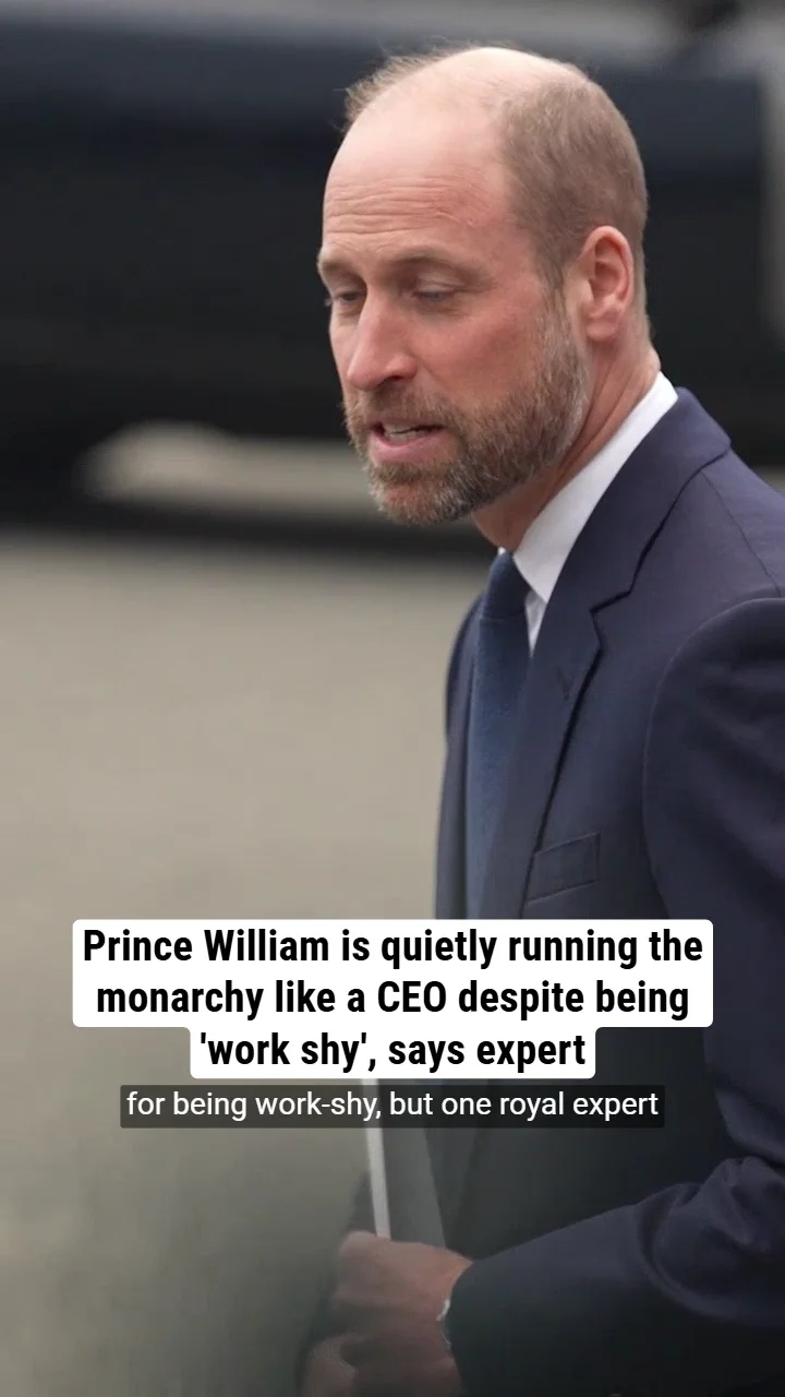 Prince William is quietly running the monarchy like a CEO despite being 'work shy', says expert
