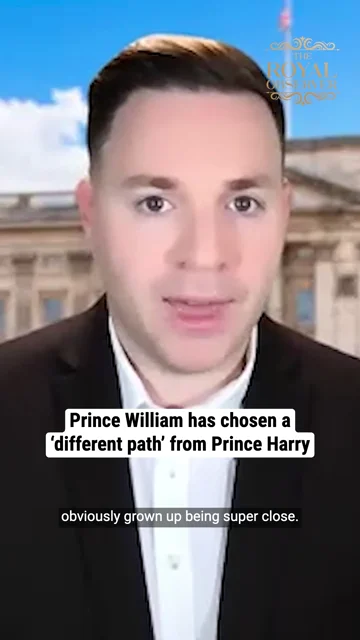 Prince William has chosen a ‘different path’ from Prince Harry