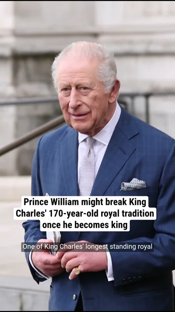 Prince William might break King Charles' 170-year-old royal tradition once he becomes king
