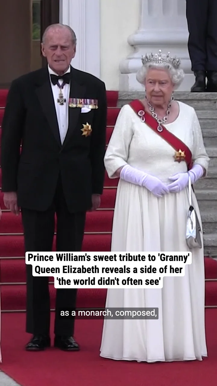Prince William's sweet tribute to 'Granny' Queen Elizabeth reveals a side of her 'the world didn't often see'