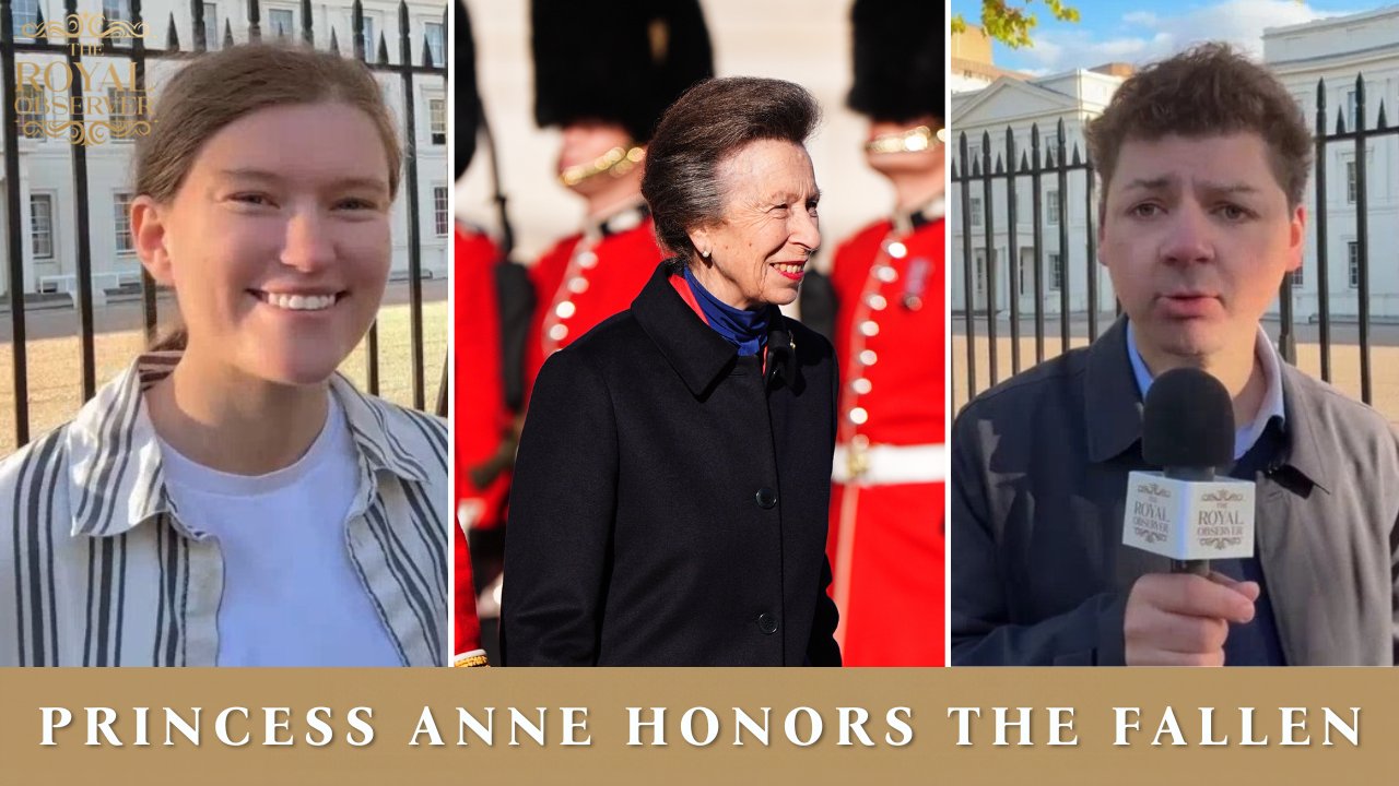 Princess Anne Honors Fallen Heroes as She Marks 100 Years of the Guards Memorial in London
