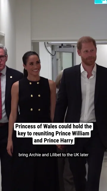 Princess of Wales could hold the key to reuniting Prince William and Prince Harry